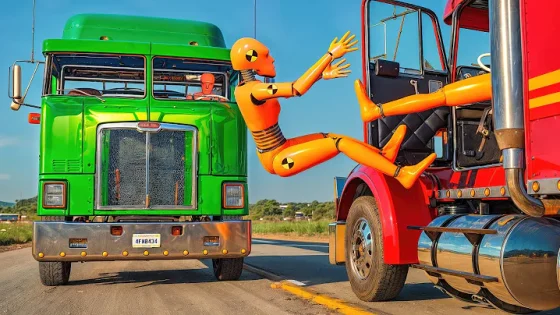 Truck and Car Crashes #13 [BeamNG.Drive]