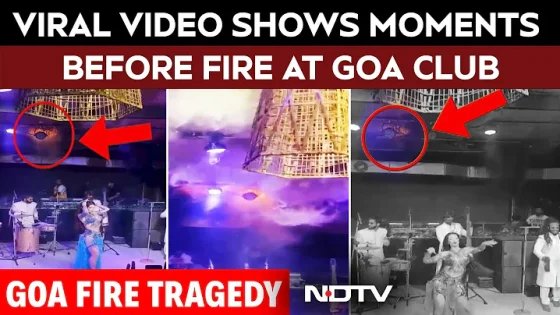 Goa Fire News Goa Fire Tragedy: Viral Video Shows Moments Before Fire Engulfed Goa Club